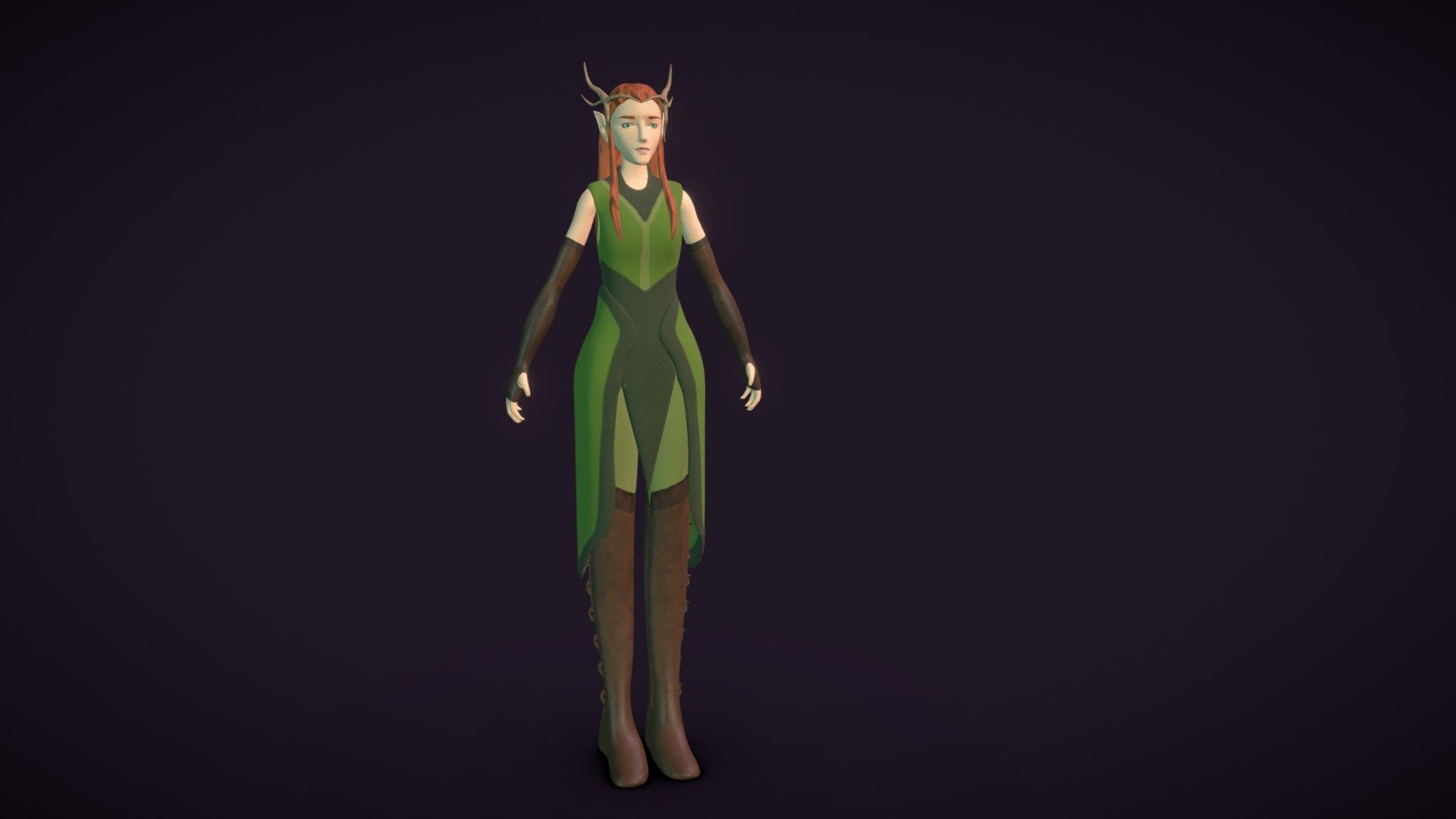 Keyleth Character - 3D model by Sixxa [d017a17] - Sketchfab