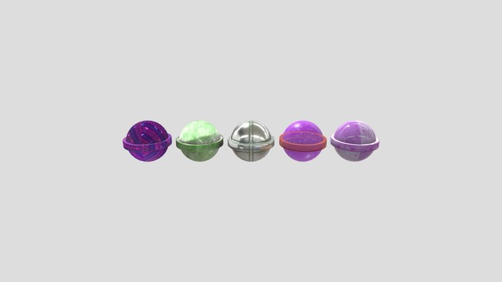 DossC_Spheres 3D Model
