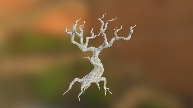 Gnarly Tree WIP 3D Model