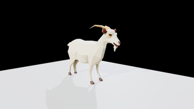 Goat 3D Model