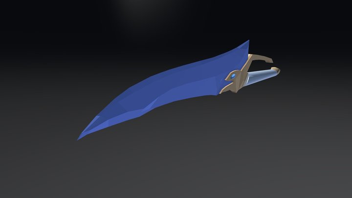 BOFURI: Sally's dagger 3D Model