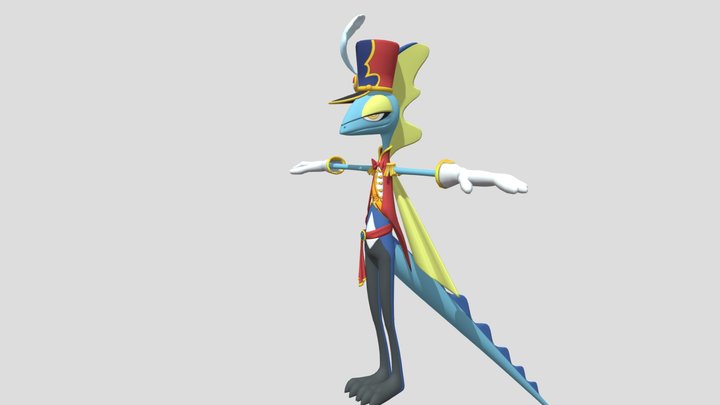 Inteleon Marching Band Style 3D Model