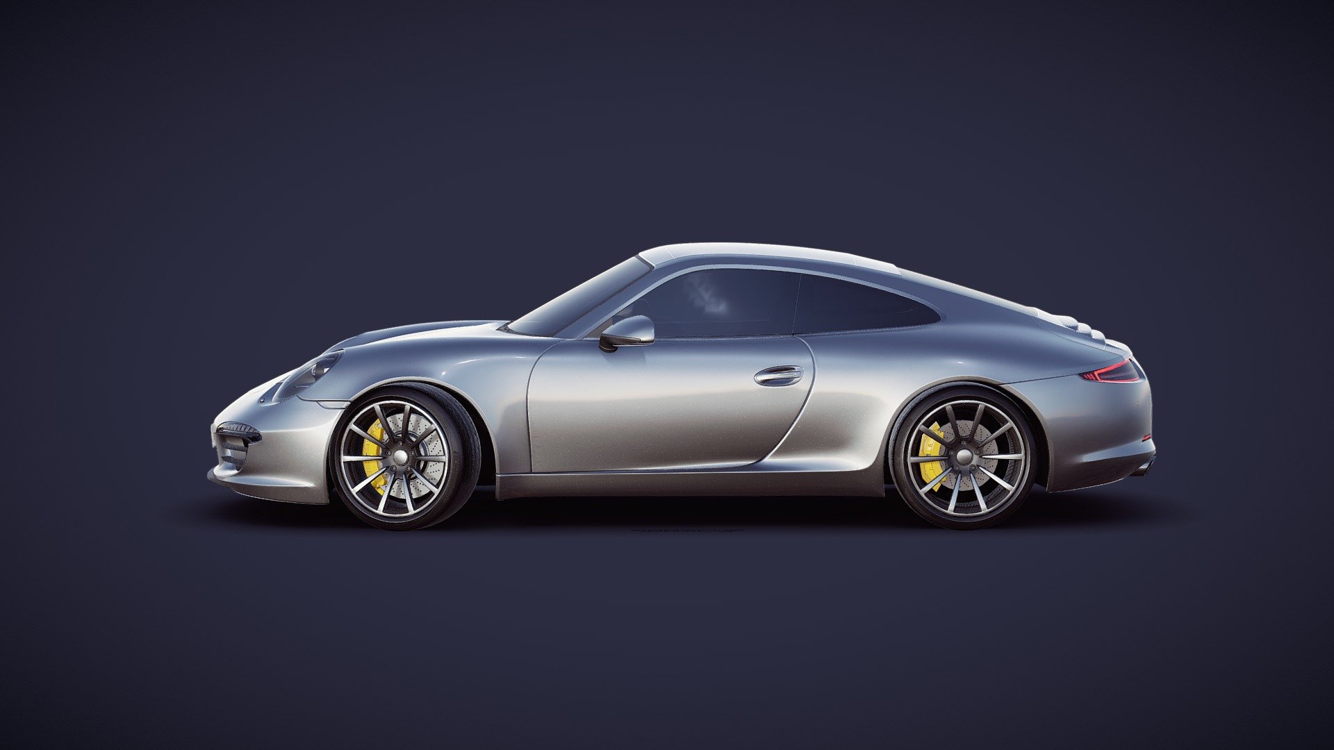 FREE) Porsche 911 Carrera 4S - Download Free 3D model by Karol Miklas  (@karolmiklas) [d01b254]