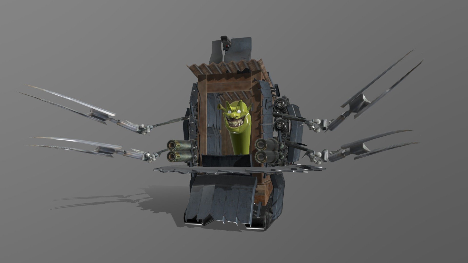 skibidi Shrek - Download Free 3D model by ААА? (@es4674569) [d01c51c ...