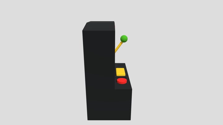 Gambling Machine [Low Poly] 3D Model