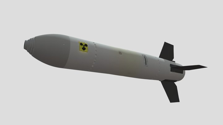 Missile 3D Model 3D Model