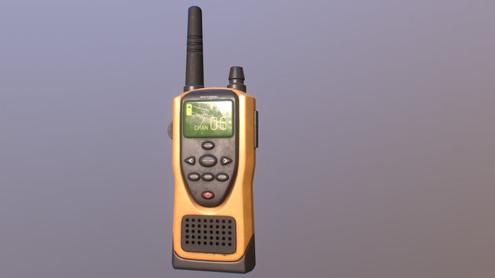 Walkytalky 3D Model