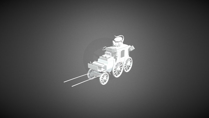 Exterminators Wagon 3D Model