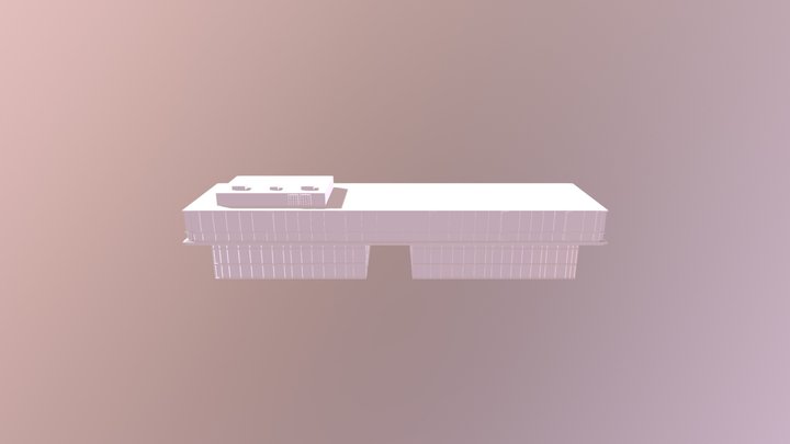 Building With Many Windows... 3D Model