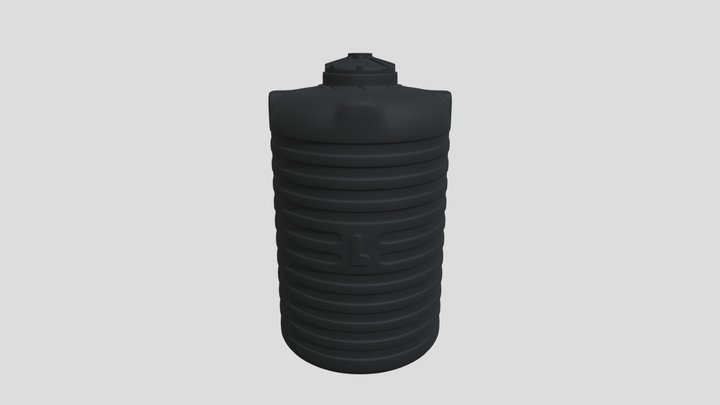 Water Tower 3D Model