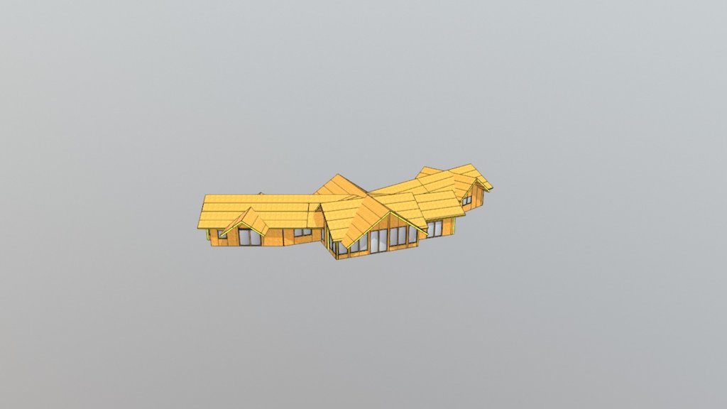 Amerykańskie ranczo w polskich Beskidach — Sketchfab embed 3D viewer