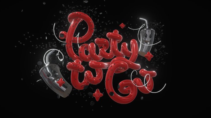 PARTY SKETCHFAB 2 3D Model