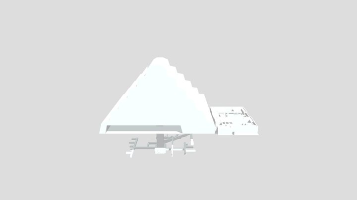 Mastaba Model 3D Model