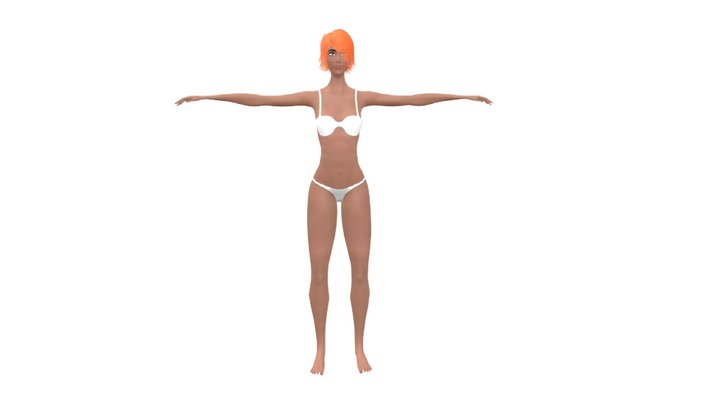 Base Girl 3D Model