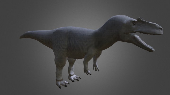 Allosaurus Dinosaur World Mobile Texture era