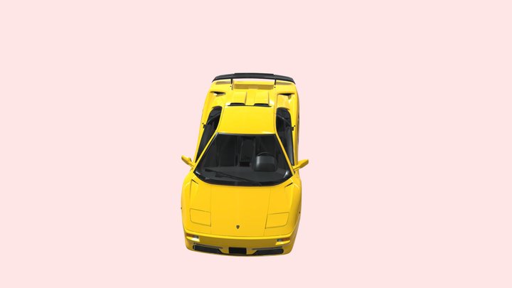 Lamborghini_ Diablo_SV 3D Model