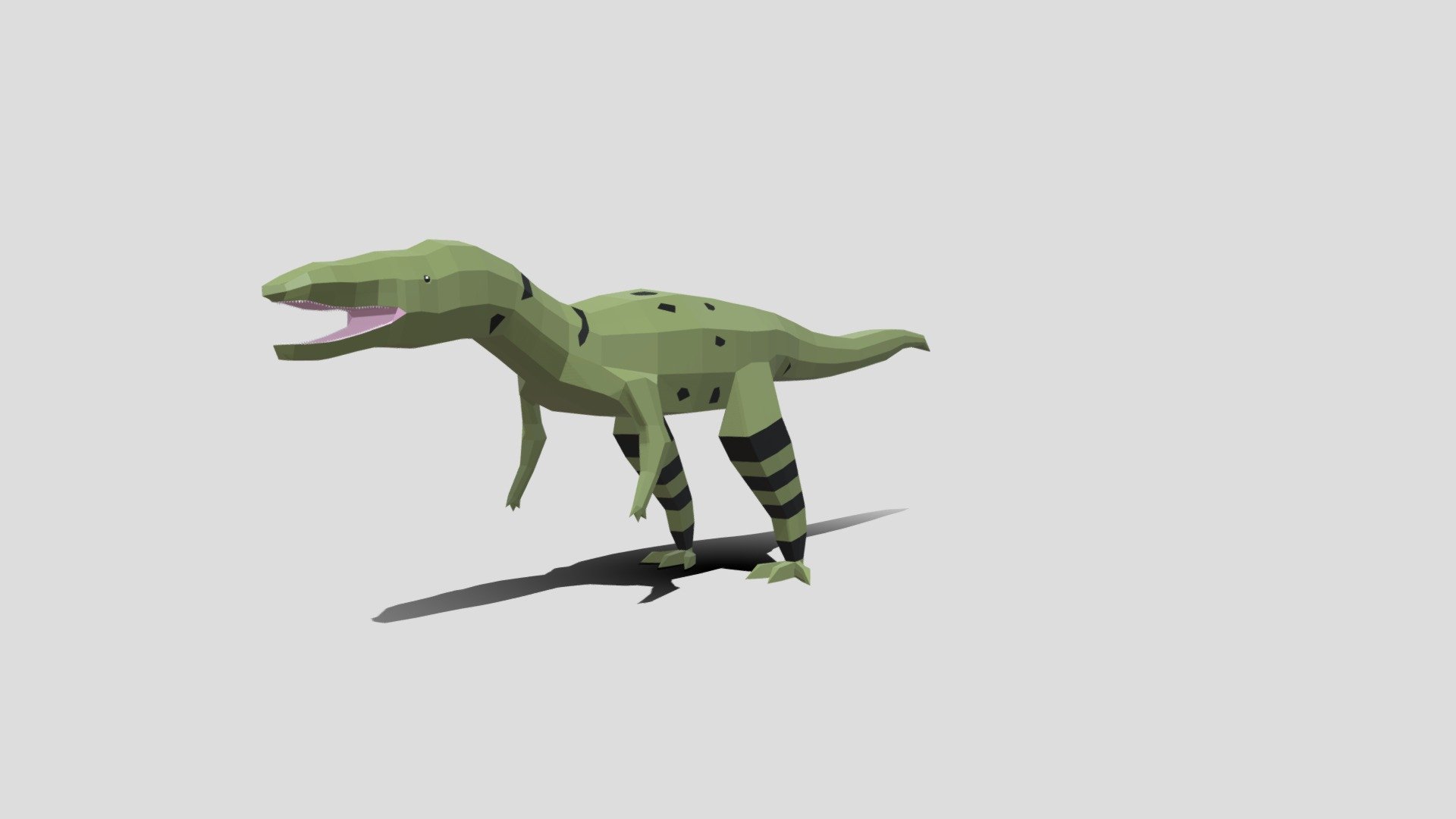 Eustreptospondylus low poly