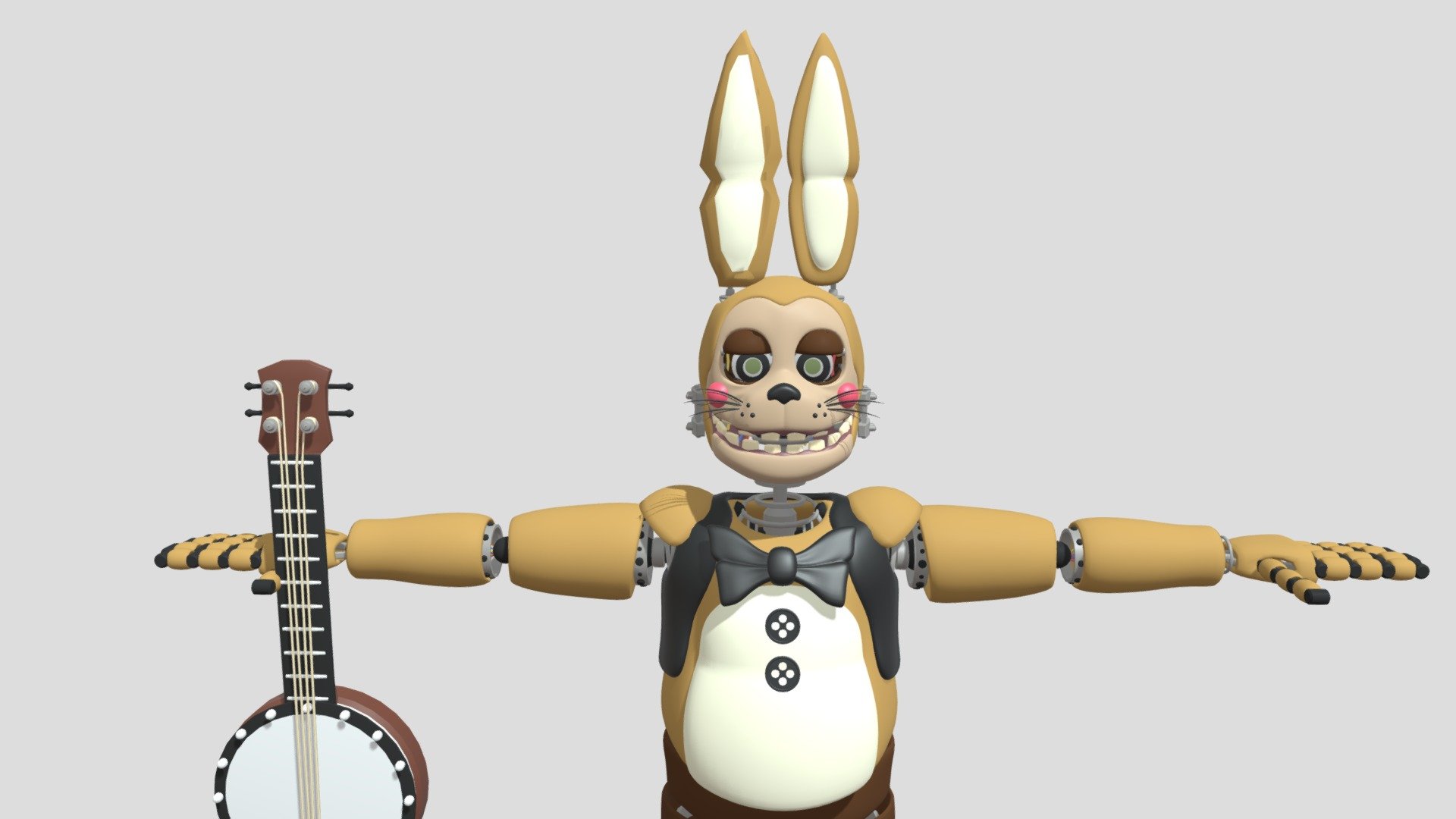 Image To Stl.com_r+springbonnie - Download Free 3D model by KozlovIII ...