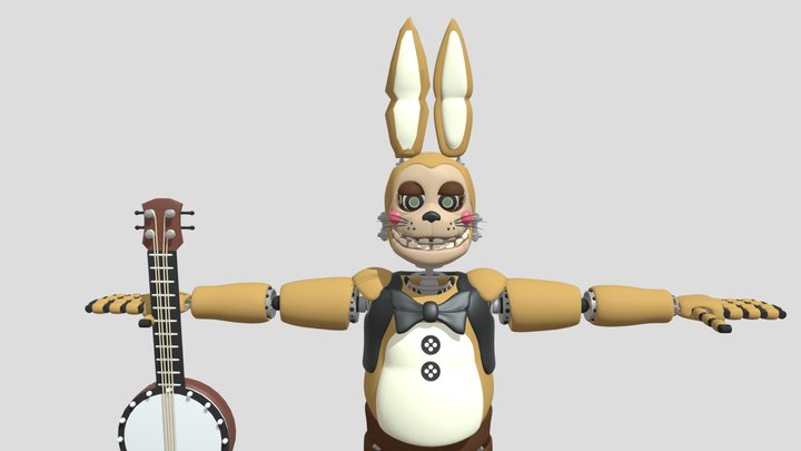 Image To Stl.com_r+springbonnie 3D Model