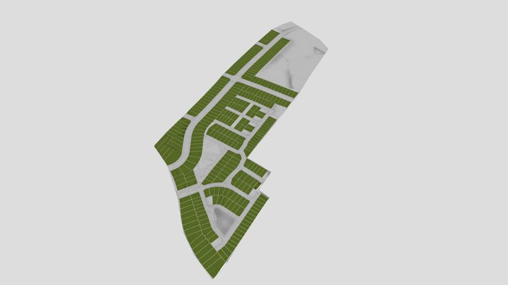 Loteamento Paseo - Condomínios Mirá I e Mirá II 3D Model