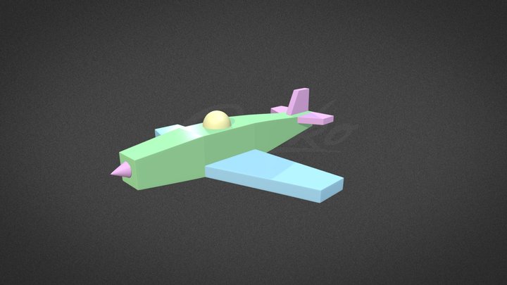 Airplane 3D Model