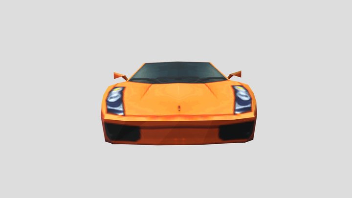 Lamborghini Gallardo – Kostenloses 3D-Modell STL