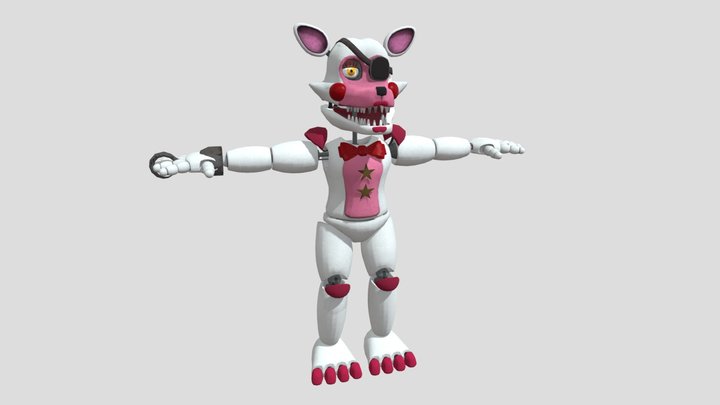 Rockstar Toy Foxy (Help Wanted 2) 3D Model