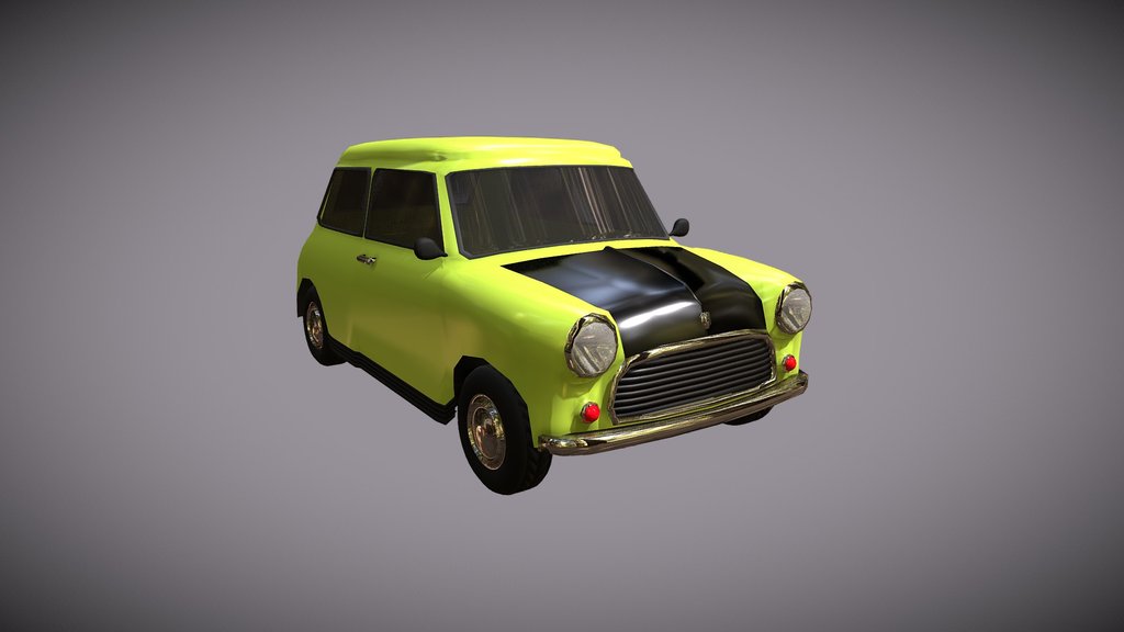 Low Poly Car (Mr bean car)