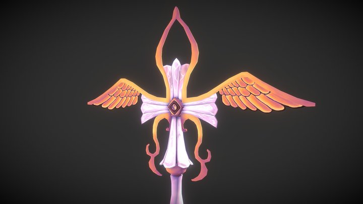 Acolyte Staff 3D Model