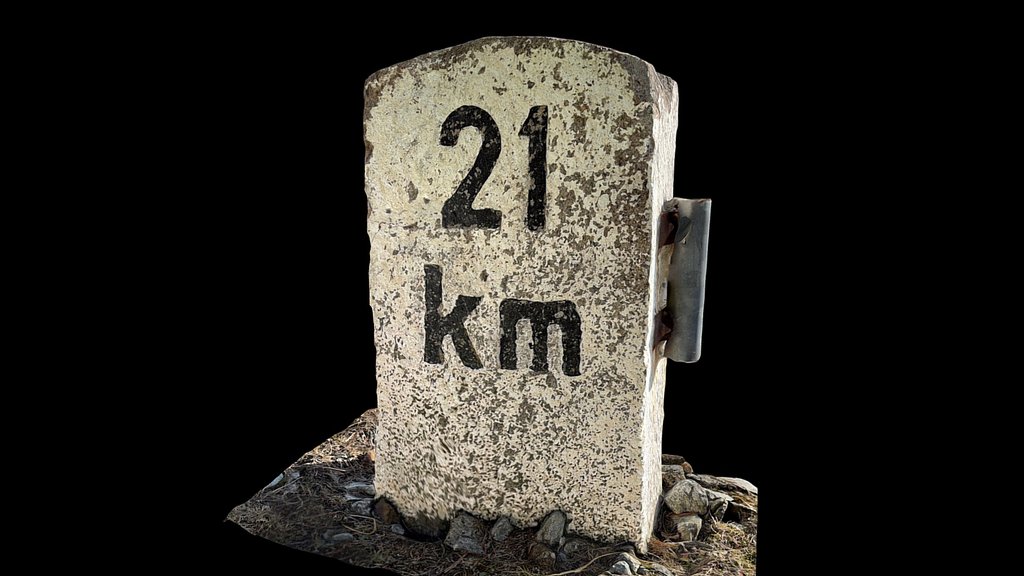 Milestone Innertkirchen - Sustenpass km 21