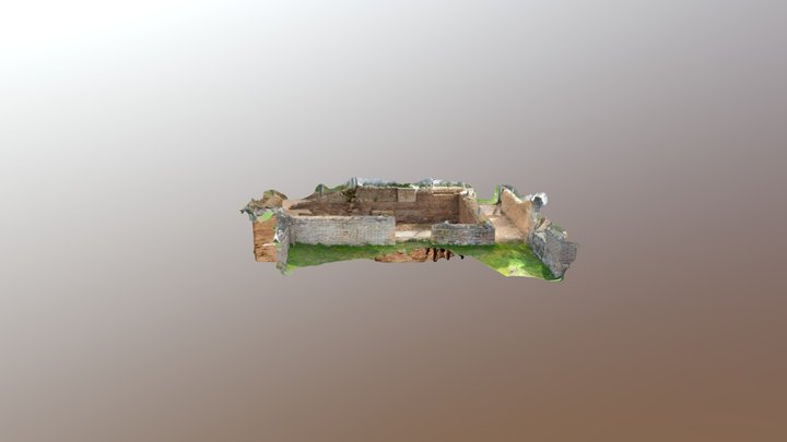 Terme Di Ferento 3D Model