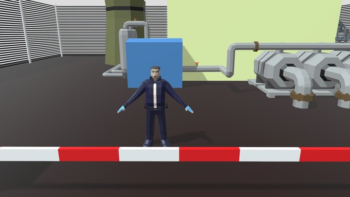 power plant 3D Model