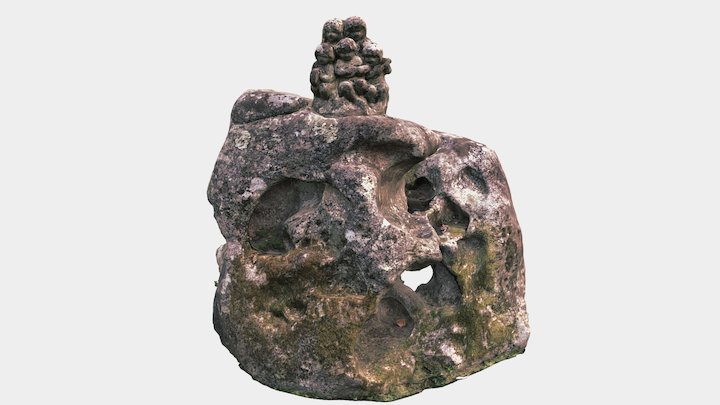 Escultura Vilar. Casa Rivas. Berducido Xeve 3D Model