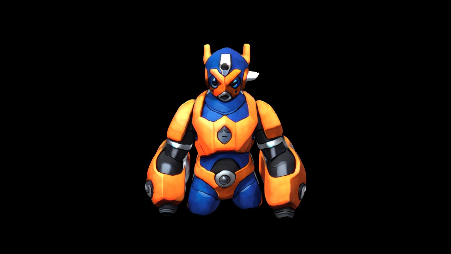 Helmet Mask Robot Cartoon 1129 - Download Free 3D model by klrxyz ...