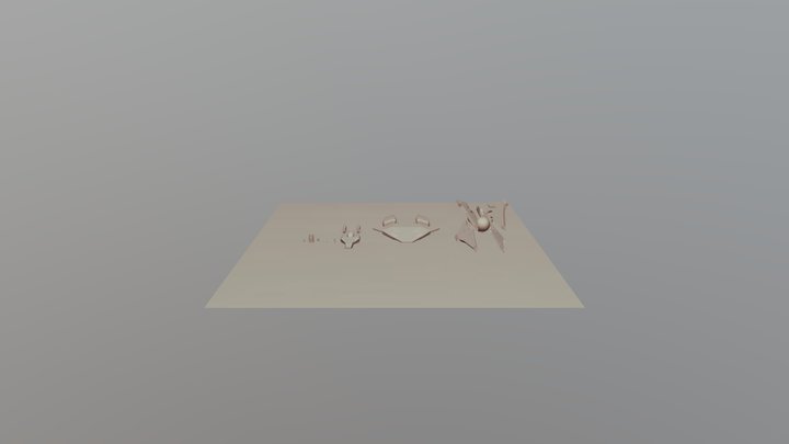 XYZ HW 2 Blocking 3D Model