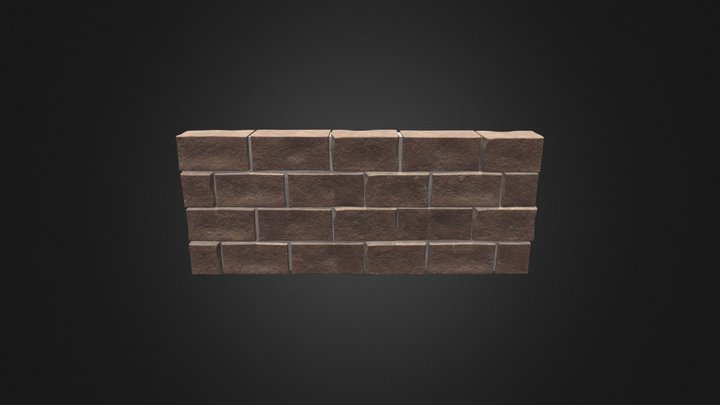 brick wall 3D Model
