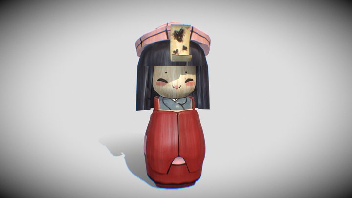 Kojiangma Creature Concept for Student Portfolio 3D Model