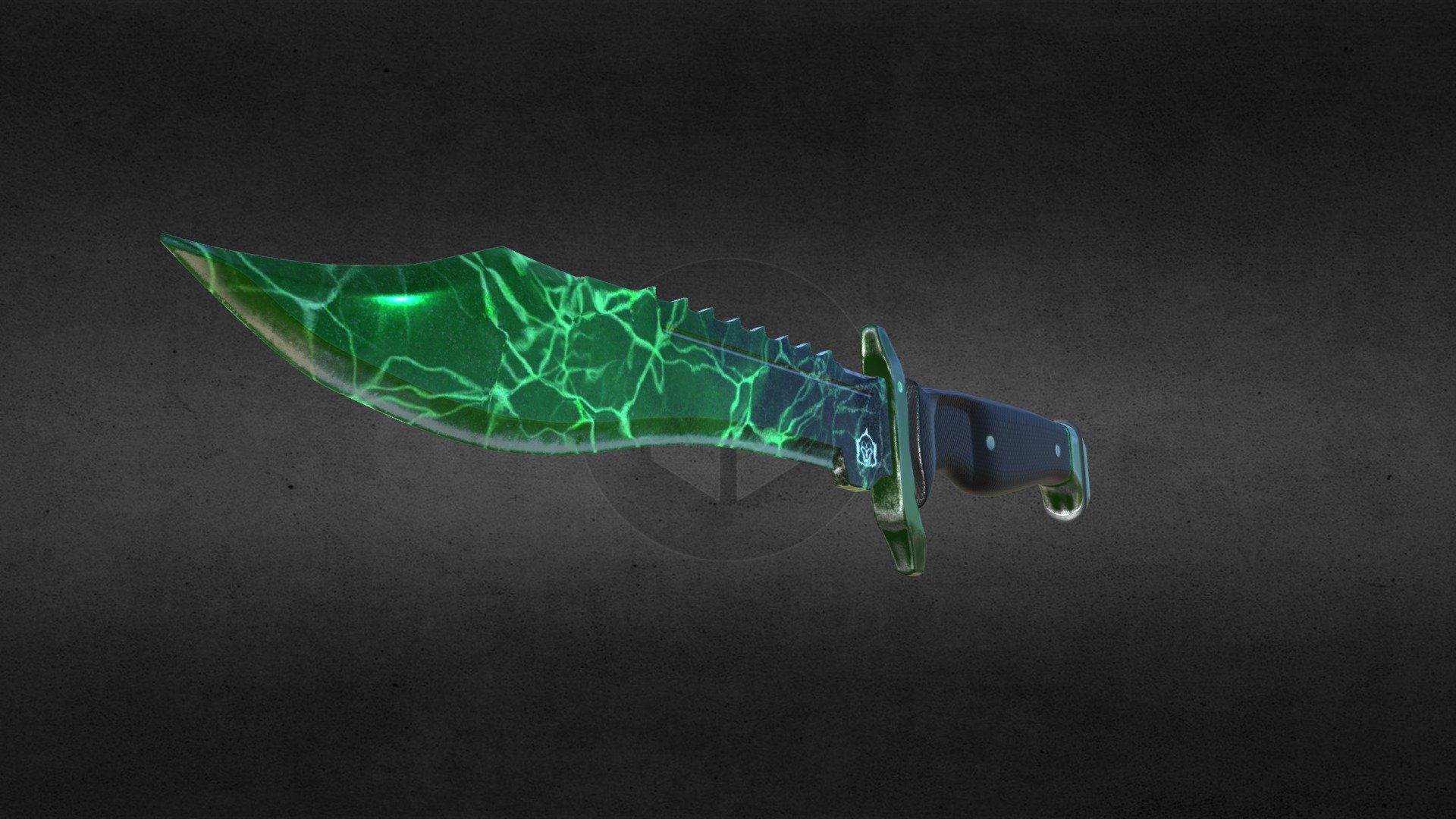 Bowie Knife - CSGO - 3D model by Ralph_SwH (@Ralph_SwH) [6f41423]