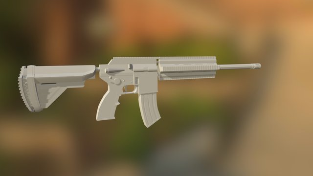Rifle 3D Model