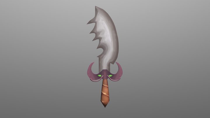 Demonic Light - Weaponcraft Assignment DAE 3D Model