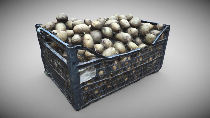 Box Of Potatoes – Modelo 3D gratuito STL