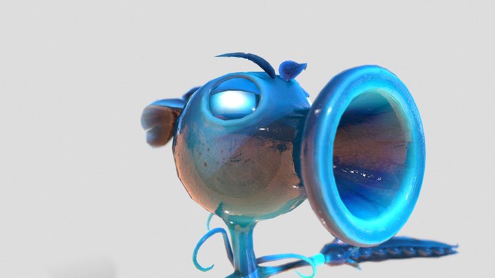 Pvz gw1 Plasma shooter Deluxe edition legacy 3D Model