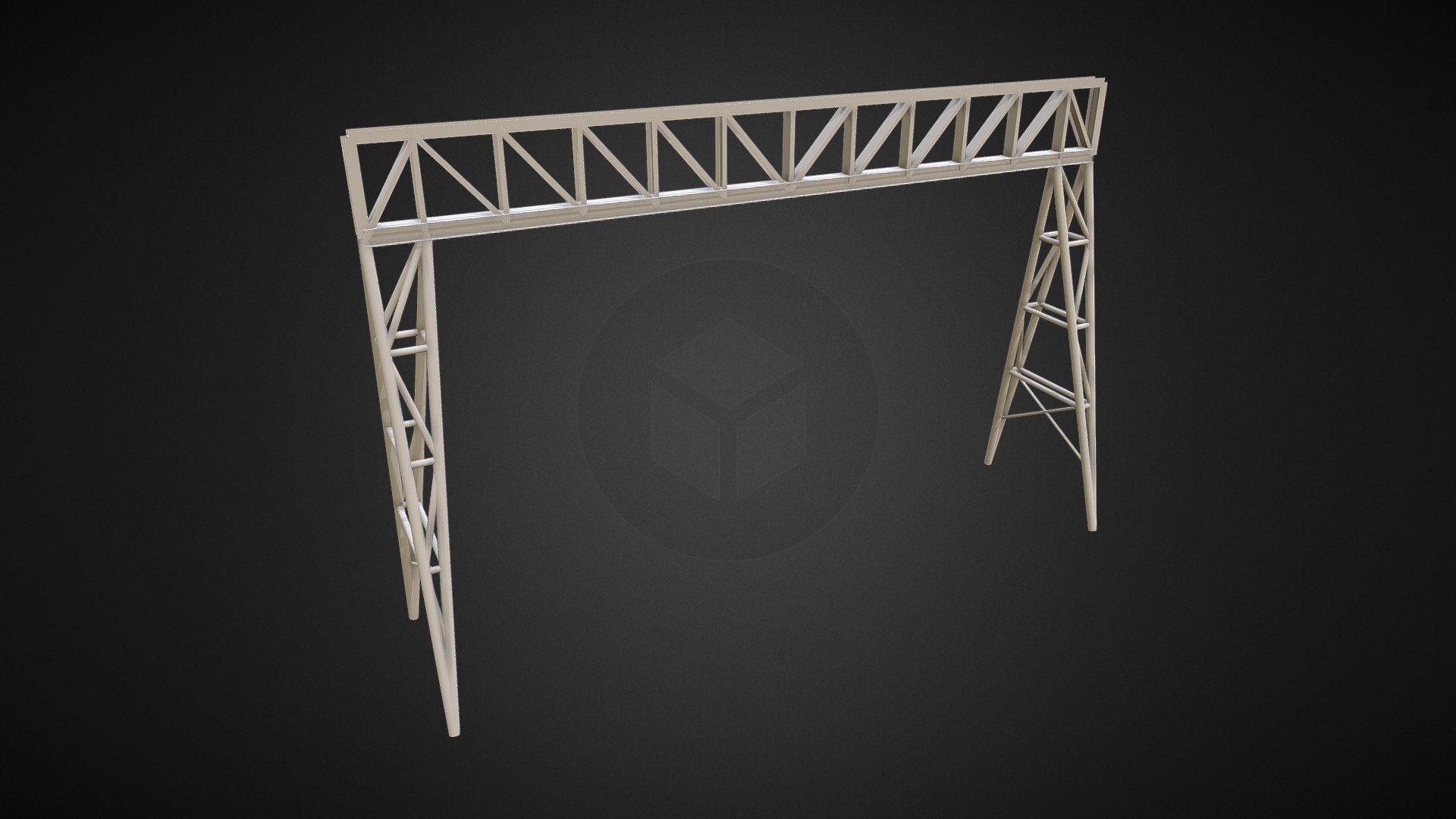 3D - Pórtico de Descarga 5t — Sketchfab embed 3D viewer