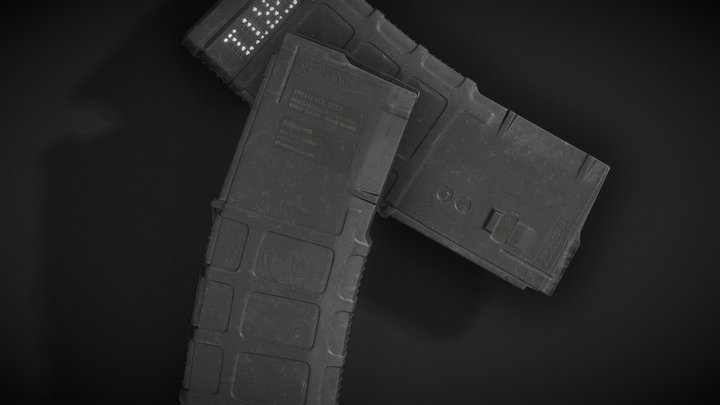 Magpul PMAG 30 3D Model