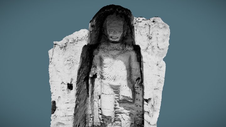 Western Buddha of Bamiyan(バーミヤーン西大仏) 3D Model