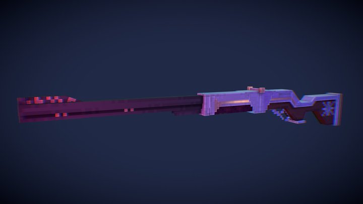 Arcane | Caitlyn's Rifle 3D Model