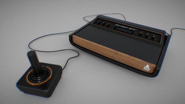 Atari 2600 3D Model