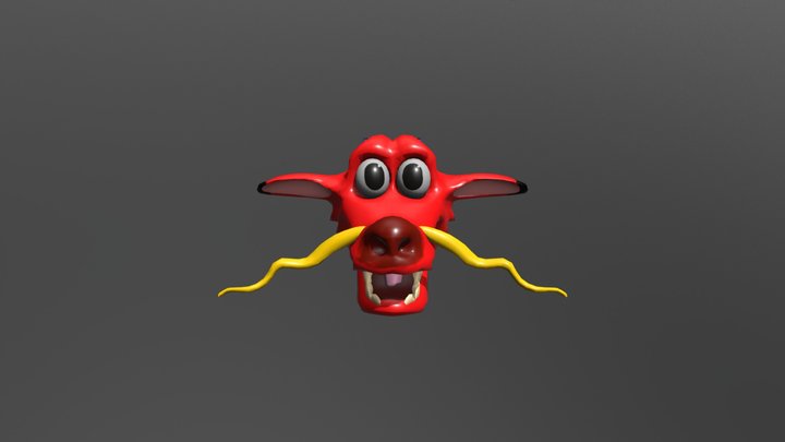 Mushu 3D Model