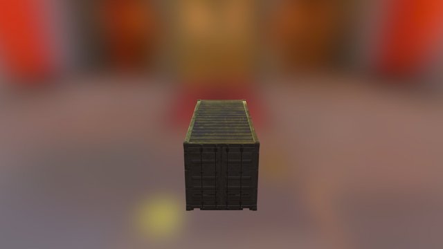 ship Container 3D Model