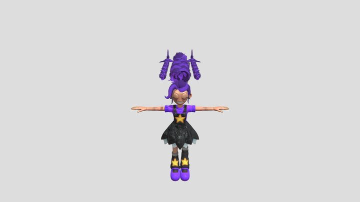 Lily Lovebraids Poppy Playtime Chapter 5 3D Model